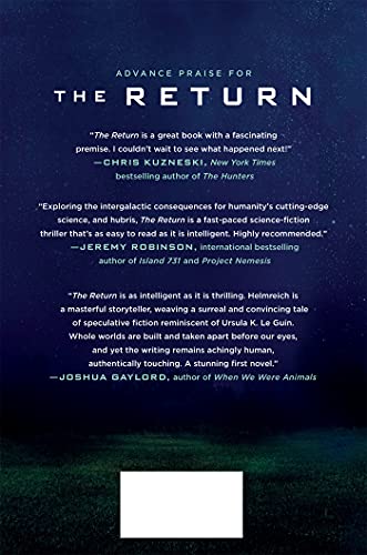 The Return: A Novel,Used