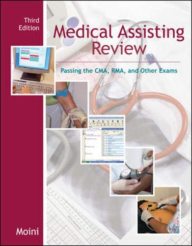 Medical Assisting Review: Passing The Cma, Rma, & Other Exams W/Student Cdrom,New
