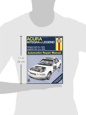 Acura Integra (9093) & Legend (9195) Haynes Repair Manual (Haynes Repair Manuals),Used