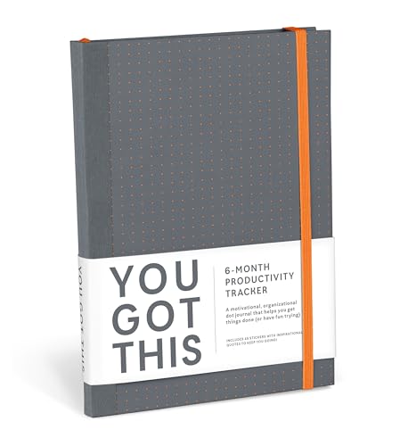You Got This Journal  A 6Month Productivity Tracker DotGrid Journal (You Got This Productivity Journals)