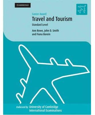 Career Award in Travel and Tourism: Standard Level (Cambridge International Examinations),New