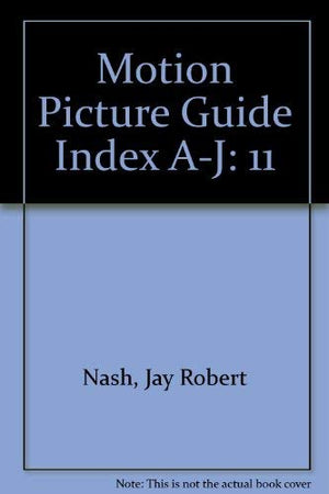 Motion Picture Guide Index AJ,Used