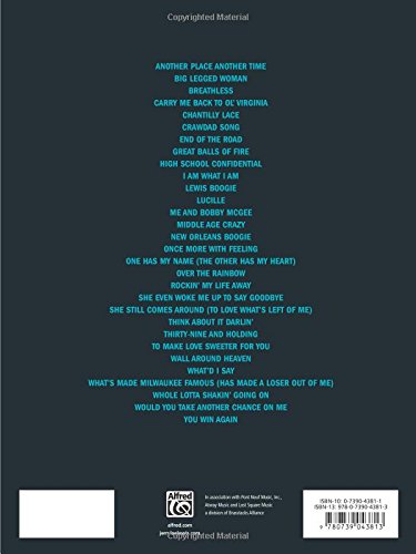Jerry Lee Lewis  Greatest Hits: Piano/Vocal/Chords