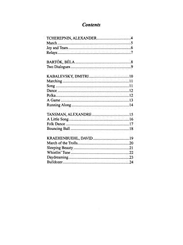 Contemporary Piano Literature: Book 1,Used