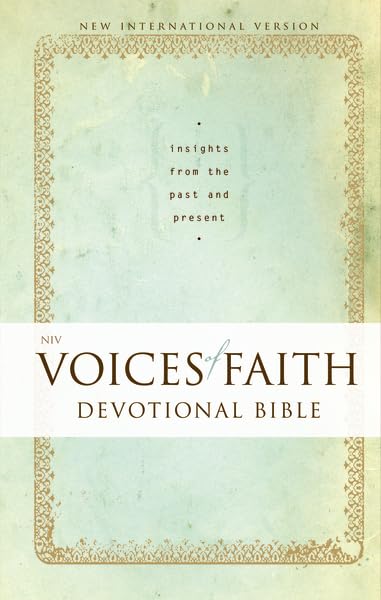 NIV Voices of Faith Devotional Bible: Insights from the Past and Present,Used