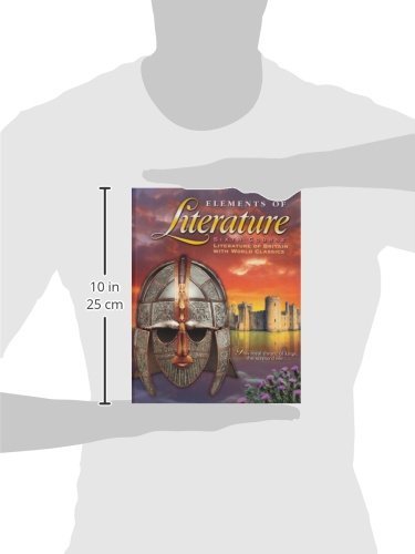 Elements Of Literature: Sixth Course Literature Of Britain With World Classics,New