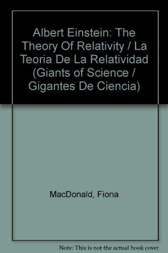 Giants of Science/Gigantes de Ciencia  Bilingual  Albert Einstein,Used