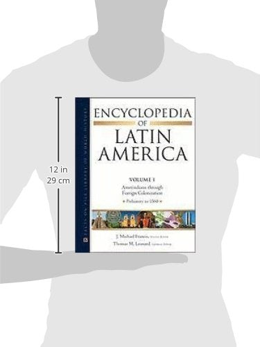 Encyclopedia of Latin America 4 Vol set (Facts on File Library of World History),Used
