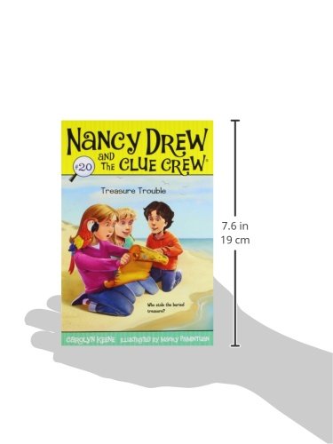 Treasure Trouble (Nancy Drew and the Clue Crew #20),Used