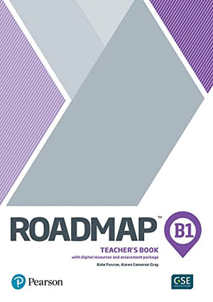 ROADMAP B1 TEACHER S BOOK WITH DIGITAL RESOURCES & ASSESSMENT PACKAGE,Used