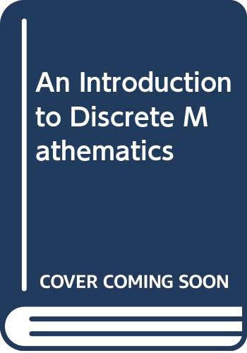 An Introduction to Discrete Mathematics,Used