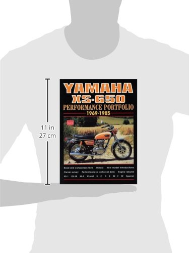 Yamaha XS650 19691985 Performance Portfolio: Road Test Book,Used