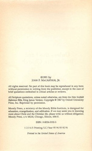 Unless the Lord builds the church (John MacArthur's Bible studies),Used