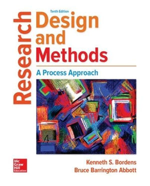 Research Design and Methods: A Process Approach,Used