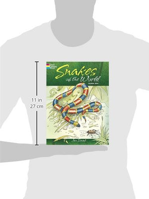 Snakes of the World Coloring Book (Dover Nature Coloring Book),Used