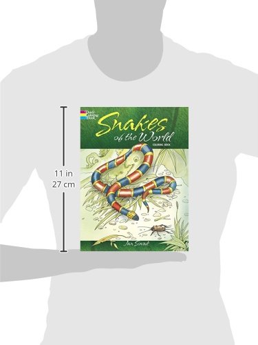 Snakes of the World Coloring Book (Dover Nature Coloring Book),Used