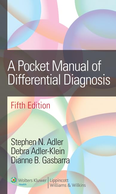 A Pocket Manual of Differential Diagnosis,Used