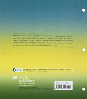 Looseleaf Version for Scientific American: Psychology,Used
