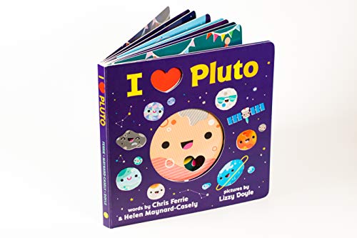 I Heart Pluto: A Rhyming Solar System Board Book with Unique Planet Cutouts  From the #1 Science Author for Kids,Used