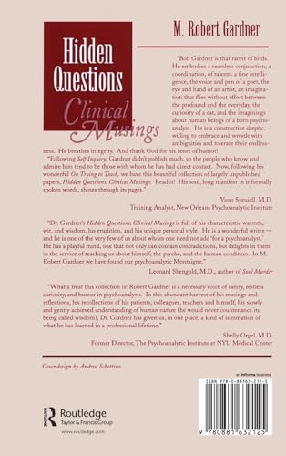 Hidden Questions, Clinical Musings,Used
