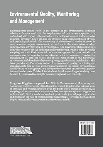 Environmental Quality, Monitoring and Management,Used