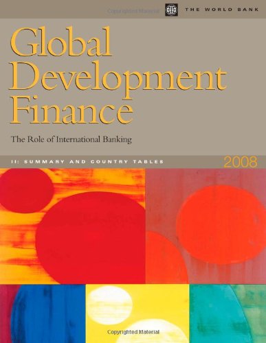 Global Development Finance 2008 (Complete Print Edition) (Global Development Finance),New
