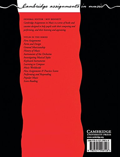 Instruments of the Orchestra (Cambridge Assignments in Music),Used