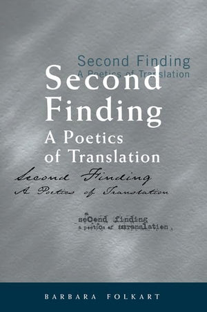 Second Finding: A Poetics of Translation (Perspectives on Translation),Used