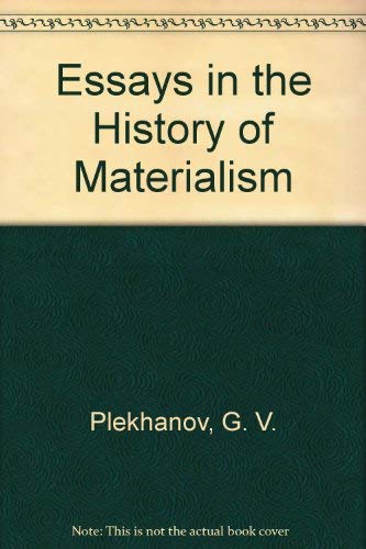 Essays in the History of Materialism,Used