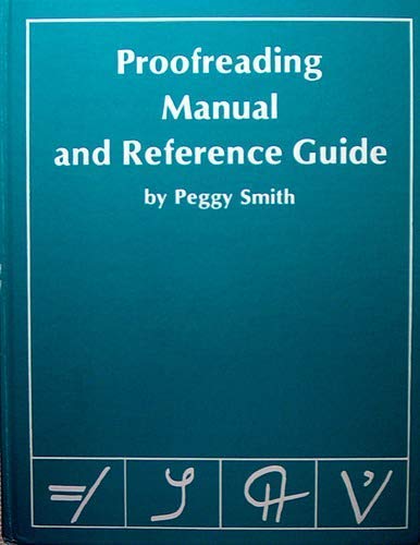 Proofreading manual and reference guide,Used