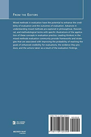 Mixed Methods and Credibility of Evidence in Evaluation: New Directions for Evaluation, Number 138 (JB PE Single Issue (Program,Used