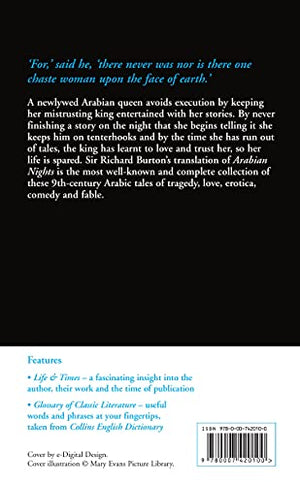 Arabian Nights (Collins Classics),Used