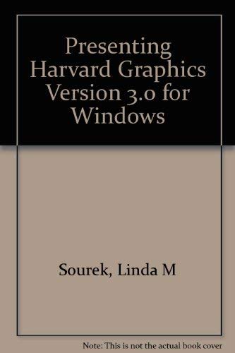 Presenting Harvard Graphics Version 3.0 for Windows,Used