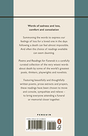Poems and Readings for Funerals,Used