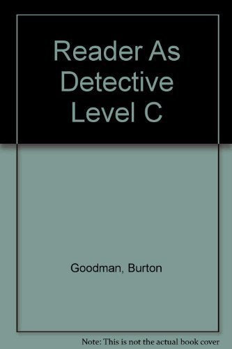 Reader As Detective Level C,Used
