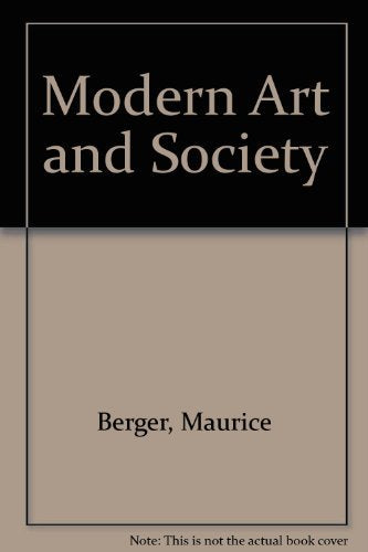 Modern Art And Society: An Anthology Of Social And Multicultural Readings-new