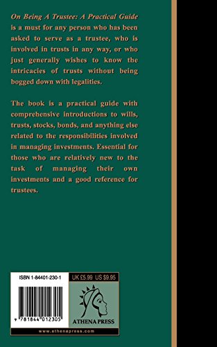 On Being a Trustee: A Practical Guide,Used
