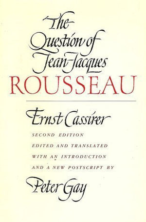 The Question Of Jeanjacques Rousseau,Used