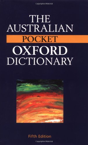 Australian Pocket Oxford Dictionary,Used
