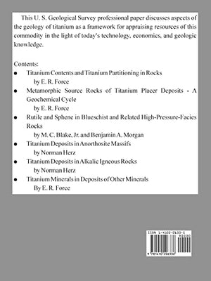 Geology and Resources of Titanium,Used