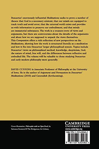 The Cambridge Companion to Descartes Meditations (Cambridge Companions to Philosophy),Used