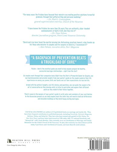 Right from the Start: A Pastor's Guide to Premarital Counseling,Used