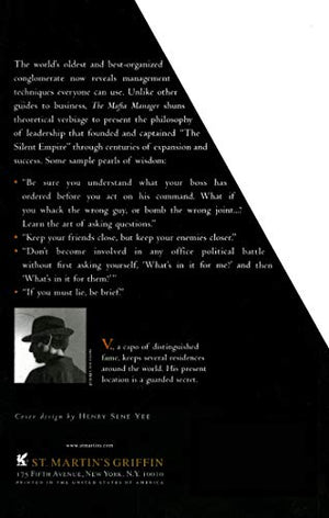 The Mafia Manager : A Guide to the Corporate Machiavelli,Used