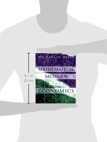 Mathematical Methods for Economics (The AddisonWesley Series in Economics),Used