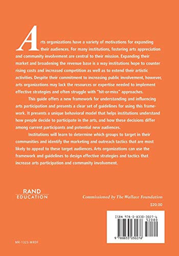 A New Framework for Building Participation in the Arts,Used