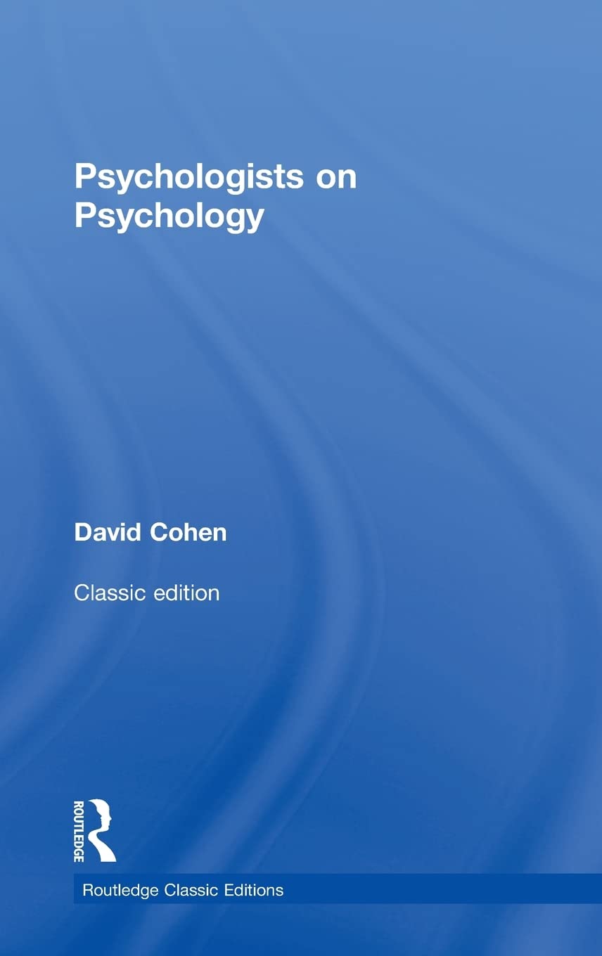 Psychologists on Psychology (Classic Edition) (Psychology Press & Routledge Classic Editions),Used