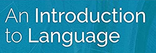 An Introduction to Language (w/ MLA9E Updates),Used