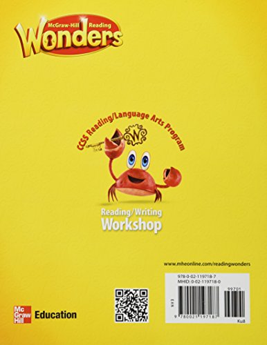 Reading Wonders Reading/Writing Workshop Volume 8 Grade K (ELEMENTARY CORE READING),Used