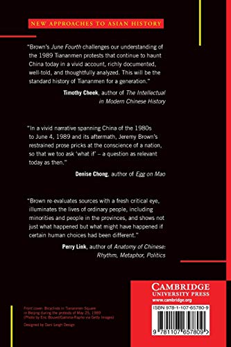 June Fourth (New Approaches to Asian History),Used