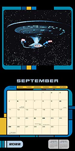 Star Trek: The Next Generation 2022 Wall Calendar,Used